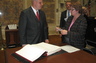 Reciting the Oath of the Great State of Wisconsin