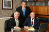 Alan Davis has a "hand" on the law.  Joe Fagan and Steve Fagan, my fellow partners.