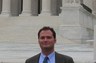 Steven M. Bronson, Esq. in front of the United States Supreme Court, before attending oral arguments in Altria v. Good, in which the Court held that cigarette companies are not immune from consumer lawsuits alleging fraud.