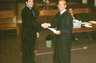 Florida Bar Swearing In Ceremony with Judge Doug Henderson on my Left. September 26, 2005.