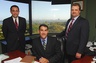 Richard Shuster, Adam Saben, Thomas Willis (left to right).
