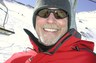 Skiing in Mt. Hutt, NZ, South Island, in August.  The ocean was visible from where I was sitting on the chairlift.
