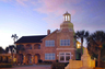 Snell Legal Ormond Beach Office - Historic Fire House and Jail. WPA built 1937 of native coquina rock.  See snelllegal.com for complete history and additional photos of this landmark building.