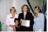 In May of 2006 I received the Pro Bono Attorney of the Year award in Broward County  Here I am with Kathy Thomsen and Kim Zaffere from Legal Aid, along with my daughter, Lily.
