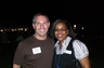 John Tucker, Past-President of the St. Petersburg Bar Association, with Jeannine Williams, current President of the St. Petersburg Bar Association
