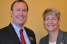 Presented "20 Top Ways to Grow Your Practice" to the Lee County Bar Association on February 18, 2011.  Above, Nora with President Mike Randolph.