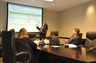 Settlement discussions in Conference Room