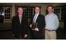 Attorney Palmucci accepting an award for his advocacy from a local environmental organization.