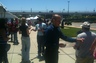 Spending time in the community discussing immigration issues