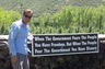 At Hunter S. Thompson's home, Owl Farm with some of his wisdom.