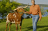My pet Longhorn, Coffee.