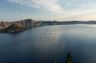 Beautiful Crater Lake in Klamath County, Oregon