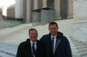 Mitchell and John at the US Supreme Court.