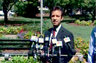 Seth Blum conducts a press conference responding to murder allegations.