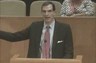 Charlotte Attorney Mike Daisley speaks before the Mecklenburg County Board of County Commissioners on Thursday evening, May 24, 2012 advocating in favor of full funding for Charlotte-Mecklenburg Schools.