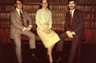 That's me on the right while I was clerking for Judge Carolyn D. King of the U.S. Court of Appeals for the Fifth Circuit, in her chambers library with my co-clerks Miles Cohn and Katheryn Smyser.