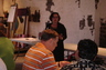 Deborah Gonzalez presenting on Crowd-sourcing at the Lunch and Learn celebrating Social Media Day, June 30, 2011