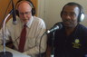 Hatian Radio Tete Ensemble 92.9 SCA with host, Marc Etienne in Bradenton, FL