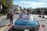In the back of T-Bird Convertible with then State Supreme Court Chief Justice Alexander