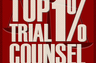 Mr. Gomes is proud to have been selected as one of "The Top 1% Trial Counsel for Medical Malpractice - 2012" by Medical Malpractice Lawyers' independant objectively administered  multi-phase attorney and expert witness rating system.