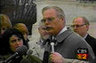 Paul J. Hedlund on the steps of the Supreme Court