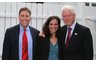 Tim Miley, Susan Miley, and former President Bill Clinton