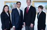 Melanie T. Chua. Esq., Romben Aquino, Esq., John R. Perry, Esq., Lori B. Schoenberg, Esq. / Photo by Michael Irwin Lifestyle Photography