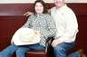 With my partner, Heidi Vicknair, posing for H-Texas Magazine.