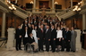 Alex with his classmates in the 2009 State Bar of Georgia Young Lawyer's Division Leadership Academy with Governor Sonny Perdue and State House Judiciary Committee Chairman Wendell Willard at the Georgia State Capitol.