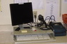 Crime lab bar code scanner wand attached to PC computer.  This type of tracking device is used in most crime labs, including Georgia.  Not every type of test will be subject to having a bar code on the vial or syringe.  Mistakes happen during testing.