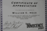 The Georgia Innocence Project has helped 6 innocent men be released from prison. Mr. Head was involved with the start-up of the non-profit, and served for  years on the Board of Directors. See more information at http://www.ga-innocenceproject.org/donors.