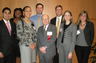 Georgia High School Mock Trial Competition Judges with Justice Carley