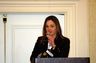 Jami S. Oliver, Esq. accepting an award on behalf of the Central Ohio Association for Justice for the Pro Bono project in conjunction with the United States District Court in Columbus.