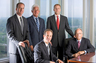 Five partners of Michigan Auto Law
From top left: Robert Raitt, Leonard Koltonow, David Christensen
From bottom left: Steven Gursten, Lawrence Gursten