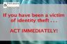 Identity theft - what you need to do after you discover that your identity has been stolen.