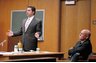 Making an argument to the court.