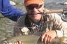 I like to go fly fishing, a sport that I learned from my grandfather.  This is a nice Pink Salmon caught on a fly in the Skagit River, then released.