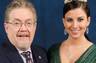 Miss America with David L  Ganz, co-awardees of COurage Award, Care Plus NJ 2012.